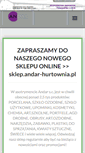 Mobile Screenshot of andar-hurtownia.pl